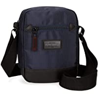  - Pepe Jeans Lambert Bandolera Pequeña Azul 16x21x7 cms Poliéster